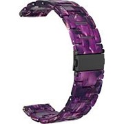 Ремешок из смолы GSMIN Farl 20 для Polar Ignite (Темно-фиолетовый) фото