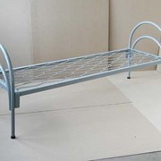 Кровать металлическая односпальная одноярусная П-2 фото
