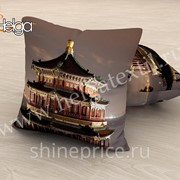 Дворец в Пекине арт.ТФП2264 (45х45-1шт) фотоподушка (подушка Габардин ТФП) фото