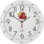 Часы настенные “Вега“ П1-7619/7-31 Классика с малиной фотография