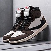 Кроссовки Nike Air Jordan 1 x Travis Scott фото