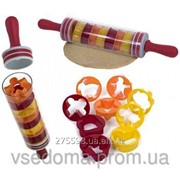 Скалка с формами для теста Roll and Store Pin фото