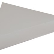 Треугольная коробка для пиццы с откидной крышкой, 28х25х4 см, картонная, Pactiv, DP3703 фото