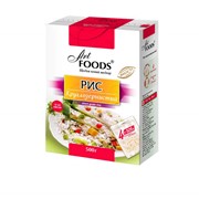 Круглый рис ТМ ART FOODS в пакетиках для варки, 500 г фото