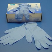 Перчатки медицинские нитриловые нестерильные фото