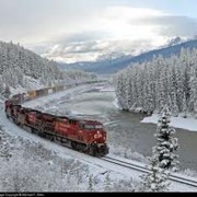 Железнодорожные перевозки фотография