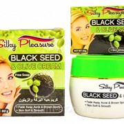 Крем для лица с черным тмином и оливой против прыщей Silky Pleasure Black Seed & Olive Cream 80 гр. мыло в