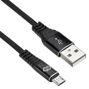 Кабель Digma USB A (m) micro USB B (m) 3м черный фотография