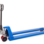 Тележка гидравлическая TOR RHP(BF) 2500, 1800х550 мм (полиуретановые колеса фото