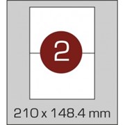Этикетки самоклеящиеся 210 х 148,4 мм. фотография