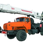 Кран автомобильный КС-55733 Челябинск УРАЛ-4320, 32 тонны, стрела 26,7 метра