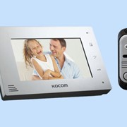 Комплект цветного видеодомофона Kocom KCV-A374 и DVC-311C