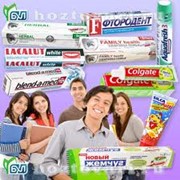 Зубные пасты фото