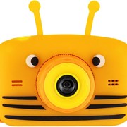 Детская цифровая камера GSMIN Fun Camera View с селфи камерой (Оранжевый) фотография