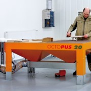 Стол для шлифовки с отсосом воздуха с пылью, модель Octopus