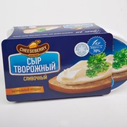 Замороженный сыр творожный сливочный “Чизберри“ фотография