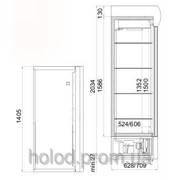 Шкаф холодильный Polair DM 114Sd - S