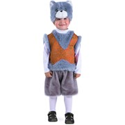 Карнавальный костюм для детей Батик Кот Мартын детский, 26-28 (104-110 см) фото