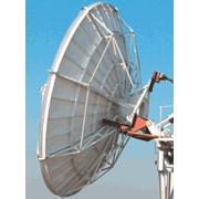 Антенная система, диаметр - 5,0 м (5m Antenna) для использования в качестве приемной или приемо-передающей антенны в составе наземных станций спутниковых коммуникационных сетей. фотография