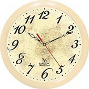 Часы настенные “Вега“ П1-14/7-97 Классика бежевая фотография
