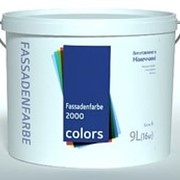 Краска фасадная акрилатная COLORS Fassadenfarbe 2000, 9л