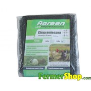 Сетка вольерная чёрная, размер: ячейки 22х22мм, рулона 1х20м - Украина фото