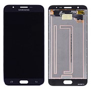Дисплей для Samsung J7 Prime G610 в сборе с тачкрином Model:Dual (Black) фото