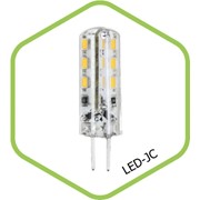 Лампа LED-JCD-standard. 3 Вт. фото