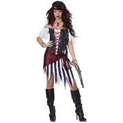 Карнавальный костюм California Costumes храбрая Пиратка deluxe взрослый, XL (48-50) фотография