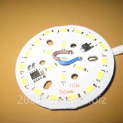 Светодиодный светильник плата панель 220В 10Вт; LED PCB 220V, 10W