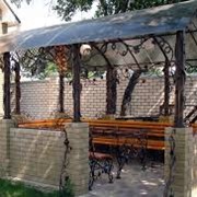 Беседки из поликарбоната Херсон. фото