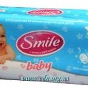 Салфетки SMILE Baby 66шт с Д-пантенолом фото