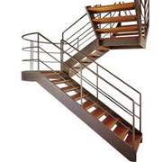 Лестницы металлические переносные фотография