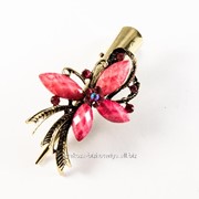 Заколка боковая бронзовая (утка, 8 см.) 213211(26) фото