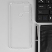Чехол iBox Crystal для Xiaomi Redmi 9C, силиконовый, прозрачный фото