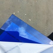 Монолитный поликарбонат КОЛИБРИ Синий 2 мм (1,525х2,05 м) Полигаль фотография