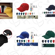 Бейсболки, кепки для нанесения логотипа фото