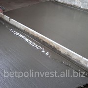 Стяжка черновая пола из бетона фото