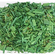 Щепа декоративная, зеленая, 60л., мешок фото