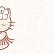 Замковый пробковый пол Corkstyle, Hello Kitty, Hello Kitty Hawaii (915х305х11 мм) упак. 1,68м2 фотография