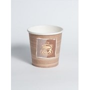 Бумажные одноразовые стаканчики для кофе, цветные, 110 мл фото