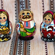 Украинская матрешка семья 3м. фотография