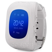 Умные детские часы Smart Baby Watch GPS Tracker Q50 (3 в 1: маяк - часы - телефон) white (белые)