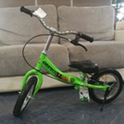 Беговел детский OMAKS OM-KB01-12G зеленый (колеса 12“) фото