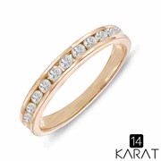 Золотое кольцо с бриллиантами 0,48 карат (Код: 17922)
