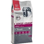 Blitz 2кг Adult Classic Large&Giant Сухой корм для собак крупных и гиганских пород фотография