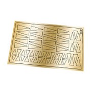 Freedecor, Металлизированные наклейки №185, золото фотография