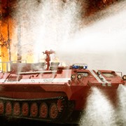 Гусеничная пожарная машина МТ-ЛБу-ГПМ-10