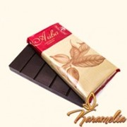 Черный натуральный орький шоколад Ариба в плитках 72% 2 к фото