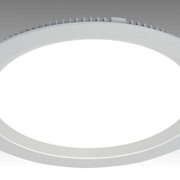 Втраиваемоя круглая ультротонкая панель LED-GL-CSVT-18 фотография